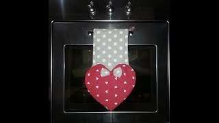 💗💗 Tutorial Cucito Creativo Doppio Guantone Cuore con Cartamodello [upl. by Reginald178]