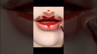 Lipstick tutorial korean makeup hacks lipstickhacks byebyebye makeuptutorial kpop shortsviral [upl. by Nilat]