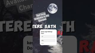 TERE SATH TereSathHarRasta officialsong zohaib shorts [upl. by Anaujahs]