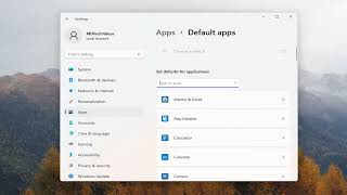 How to Set or Change the Default Media Player in Windows 11 Tutorial [upl. by Sirak742]