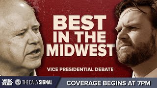 🚨LIVE Ultimate VP Debate Coverage  Vance amp Walz Cage Match [upl. by Moina843]