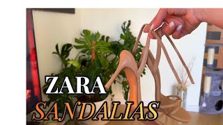 Nuevos sandalias de zara tendencia heel ugc [upl. by Yrrej]