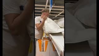 How To TEST If You Like A Duvet In IKEA [upl. by Nonnahsal712]