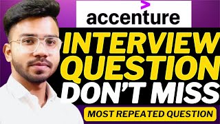 Accenture Interview Questions and Answers🔥 Ultimate Master Interview Sheet🔥 [upl. by Teodora280]