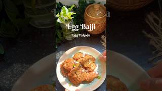 Egg bajji Egg Pakoda  winter cravings pakoda frittersrecipe shorts [upl. by Xad613]