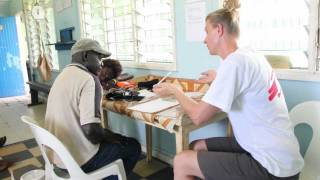 Australian nurse working in Papua New Guinea [upl. by Aerdua]