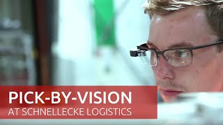 Ubimaxs PickbyVision Solution xPick at Schnellecke Logistics  Ubimax [upl. by Eirellam287]