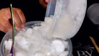 HIGHLIGHTED BY RAUL  POWDERY AND FINELY CRUSHED ICE WITH BONUS  asmr [upl. by Nivag]