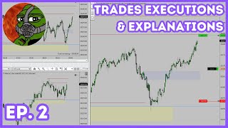 AMD OB Scalping Trading Strategy Trades Executions and Explanations  Episode 2 [upl. by Ziladnerb]