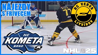 HC KOMETA BRNO VS HC VERVA LITVÍNOVNÁJEZDY S FRÍVECEMNHL25PS5 [upl. by Yssej146]