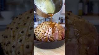 Spiced Honey Glazed Gammon Recipe shorts [upl. by Yerggoeg665]