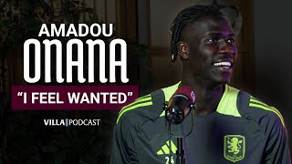 Onana  Start to life at Aston Villa  Episode 1 🎙️ [upl. by Eibot]