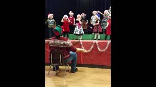 Yachats Preschool Christmas program 2014 party 2 [upl. by Wertheimer638]