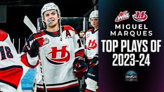 2024 NHL Draft Highlight Reel – Miguel Marques [upl. by Sussna641]