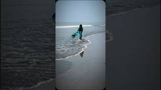 Beautiful sea beach Coxs Bazar [upl. by Anirtal]