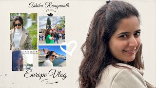 Ashika in Europe ♥️  Travel vlog  Europe [upl. by Ynohtn]