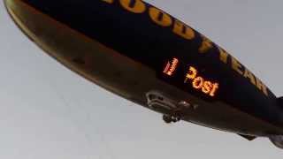 Goodyear Blimp Landing at Brackett Field La Verne [upl. by Zennas392]