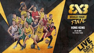 LIVE🔴 FIBA 3x3 World Tour Hong Kong Final 2024  Day 2 Session 1 [upl. by Mathur]