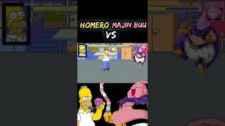 Homero Simpson vs Majin boo fat [upl. by Esereht]