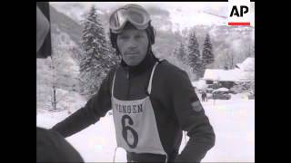 LAUBERHORN SKI RACE  MEN DOWNHILL  NO SOUND [upl. by Olnee]