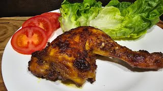 Recette poulet à la citronnelle grillé au air fryer super savoureuse food chezlinhdarkov [upl. by Adnilab]