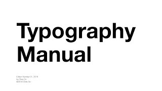 Typography Tutorial  10 rules to help you rule type [upl. by German100]