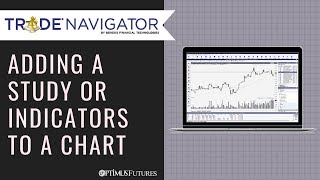 Trade Navigator  Adding a Study or Indicators to a Chart [upl. by Ssilem]