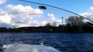 Testfahrt Tragflächenboot Volga first testdrive volga hydrofoil [upl. by Gine]