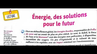 Energie des solutions pour le futur mot de passe cm1 réponse des questions [upl. by Lonnie]