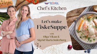 Norwegian fish soup  Bergen fiskesuppe  NСС Chefs Kitchen [upl. by Bronez]