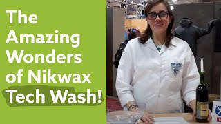 The Amazing Wonders of Nikwax Tech Wash [upl. by Aivek255]