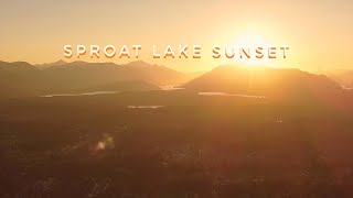 Sproat Lake Sunset [upl. by Waugh]