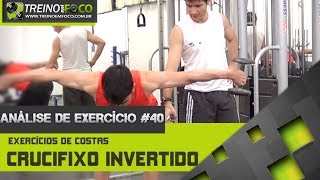 Análise de Exercício 40  Crucifixo invertido em pé [upl. by Lynelle808]