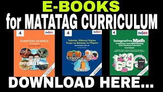 EBOOKS for Matatag Curriculum [upl. by Hildy399]