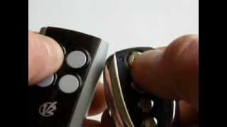 How to clone DiTEC and V2 Phoenix remote control clone key fob side by side [upl. by Doley508]