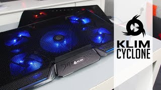 KLIM Cyclone  The widest cooler for Gaming laptops [upl. by Hartfield]