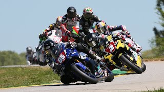 MotoAmerica SuperbikeStock 1000 Race 1 at Road Atlanta 2016 [upl. by Tellford78]