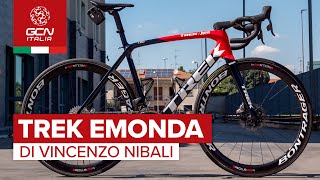 La Trek Emonda di Vincenzo Nibali  Biciclette dei professionisti [upl. by Rovert658]