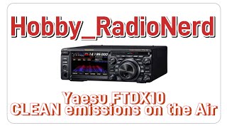 HAM Radio Yaesu FTDX10 SSB Mic Audio TX Audio settings for low 3rd Order Intermodulation Distortion [upl. by Neville]