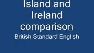 Ireland and Island pronunciation [upl. by Arremat]