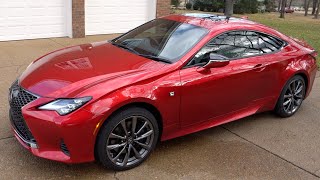 2021 Lexus RC 350 F SPORT AWD First Drive amp Full Review [upl. by Orbadiah]