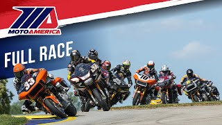 MotoAmerica Mission King of the Baggers Race 1 at Road Atlanta 2023 [upl. by Danell110]