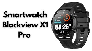 RELÓGIO INTELIGENTE  Smartwatch Blackview X1 Pro com Bluetooth [upl. by Orapma146]