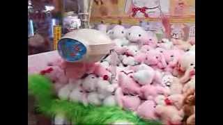 ＵＦＯキャッチャーでぽてうさろっぴーをget★playing Crane Game and got stuffed toy bunnies [upl. by Malik321]