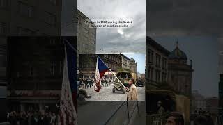 Prague During the Soviet Invasion Historical Insights and Impact ytshorts shorts [upl. by Airdnas]