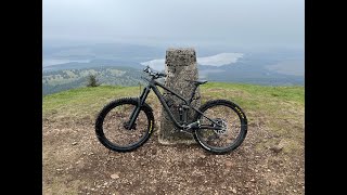 Carron Valley  Meikle Bin MTB Loop  May 24 [upl. by Hnamik838]