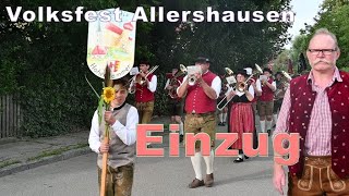 Volksfest Allershausen Einzug [upl. by Ellingston]