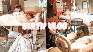 BIRTH VLOG  successful vbac  no epidural emotional  real [upl. by Christianson7]