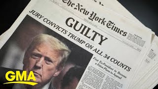 Trump verdict fallout [upl. by Airotcivairam943]