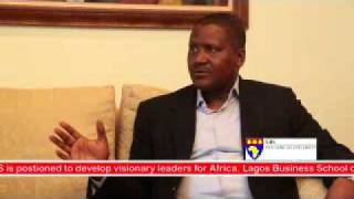 Doing Business in Africa Dangote Shares Experience at LBS [upl. by Rintoul8]